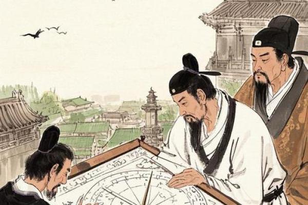 唐代星相风水大师袁天罡与李淳风