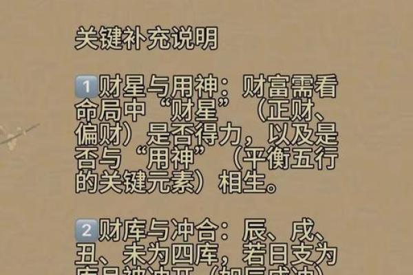 八字怎样看流年财运