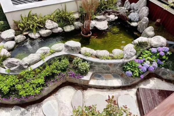 房子脚下建鱼池风水