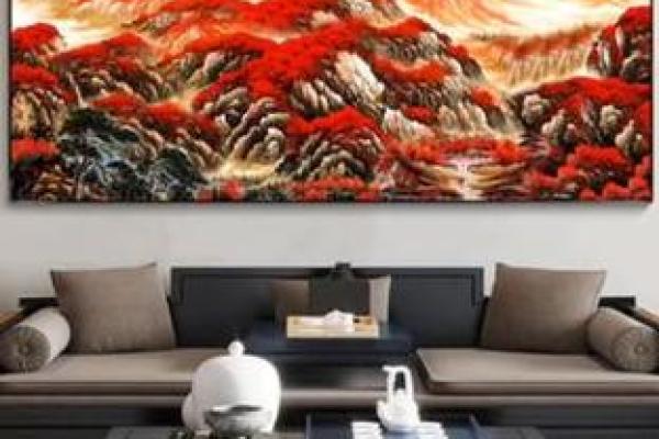 办公室风水挂画