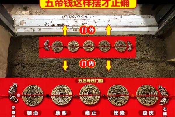门槛石风水放五帝钱怎么摆法顺序