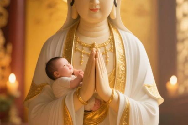 女人佛前求子，她却不知道，自己才是那观音送来的孩子