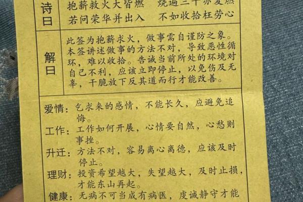 吕祖灵签49签解签什么签 吕祖灵签49签解签什么签