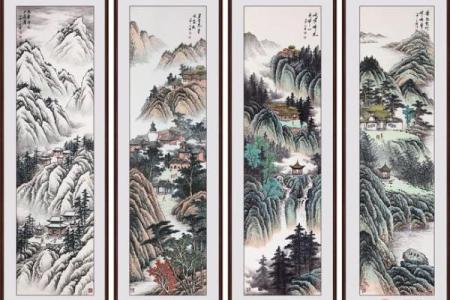 客厅中的山水画应当避免这些风水禁忌