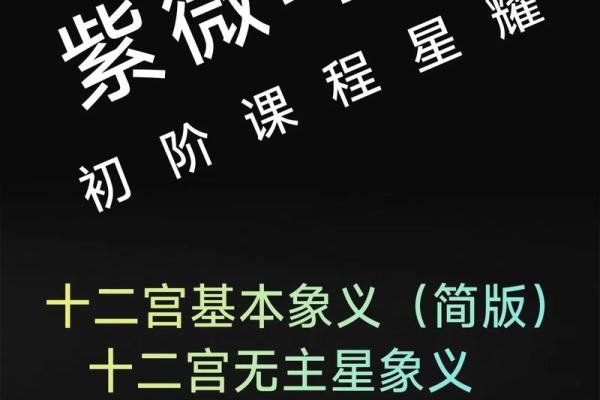 紫薇斗数部署宫