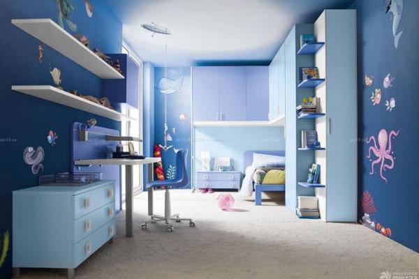 房子装修深蓝色风水