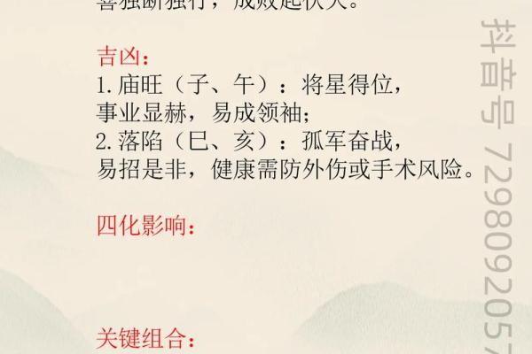 紫薇斗数命宫擎羊陷