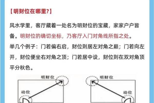 风水明财位摆放什么最招财