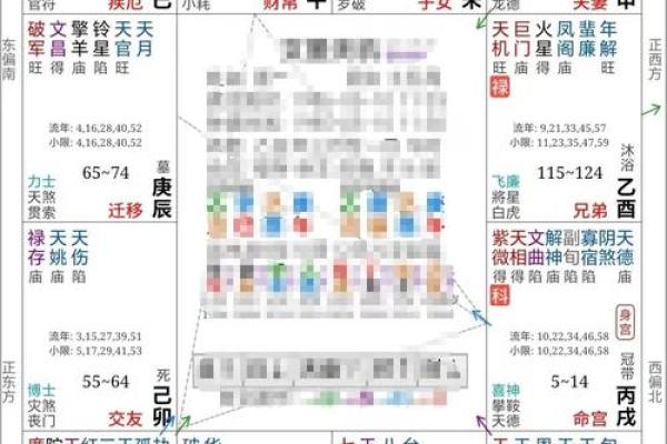 紫微斗数之四化论断法详释：　宫位太极变换