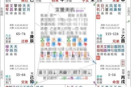紫微斗数之四化论断法详释：　宫位太极变换