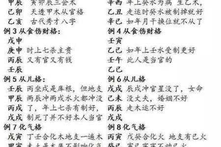壬寅年特殊格局八字