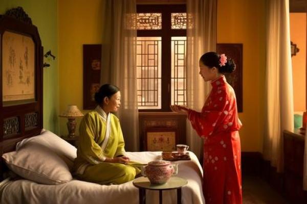 美女看客栈风水