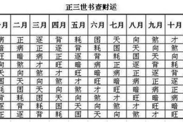 算命流年运程如何看财运