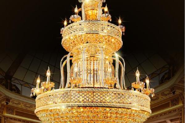 风水客厅装什么灯最旺财水晶吊灯吗