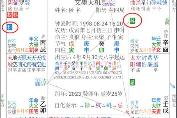 紫薇斗数中的年解