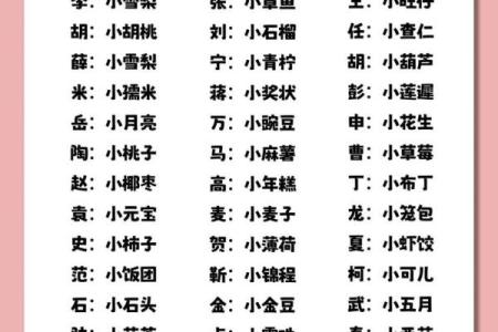 生辰八字起小名