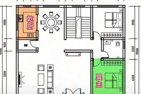 左宽右窄的一层房子风水