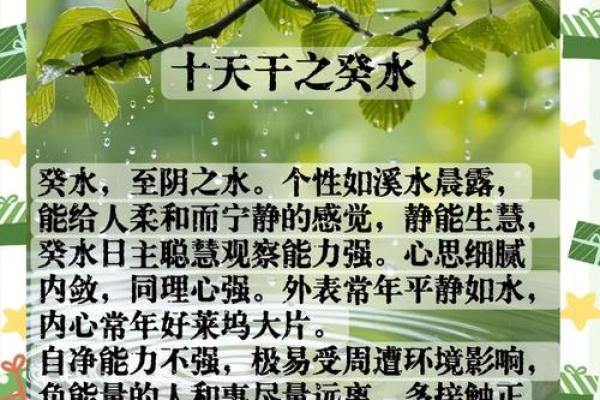 八字喜用神癸水