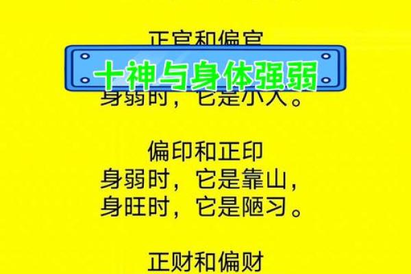 八字中十神在各柱的意义