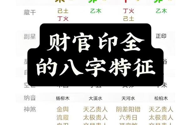 八字什么是财