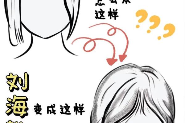 八字刘海怎么吹