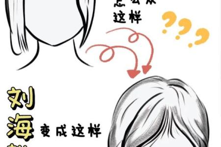 八字刘海怎么吹