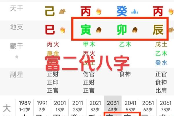 生辰八字所占四柱