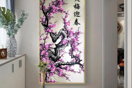 梅花风水_我秀了一副两米多的霜雪梅花图按风水是挂在西墙上好还是东墙上好