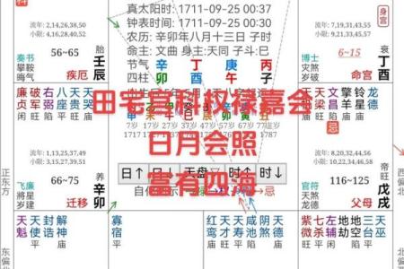 紫薇命盘详解免费版