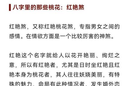 神煞里有桃花是什么意思,桃花神煞在四柱(详解 与桃花有关的八字命运)