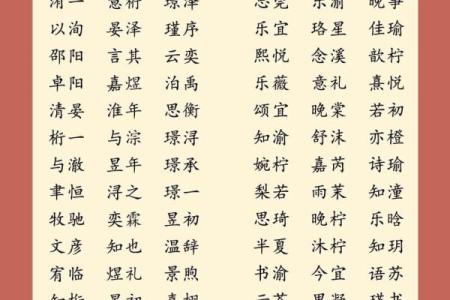 新生儿八字起名