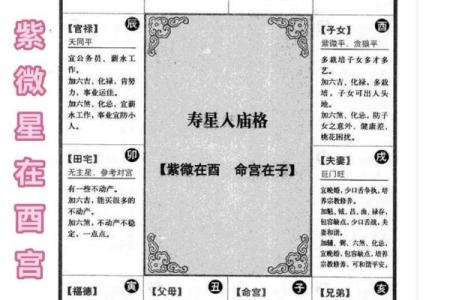 紫薇斗数星曜吉凶