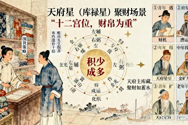 紫薇斗数财帛宫地空