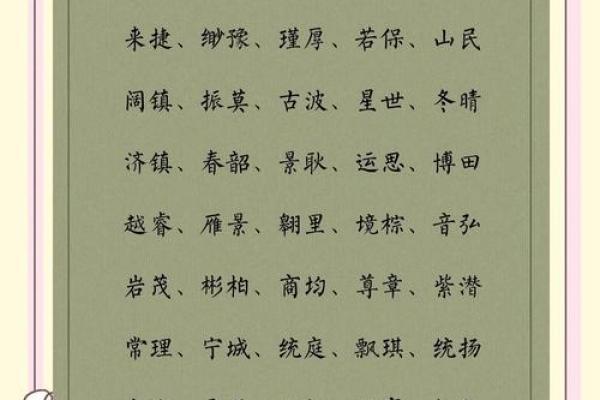 八字喜用神为火的男孩名字