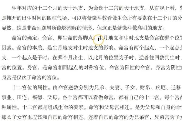 紫薇斗数事身什么意思