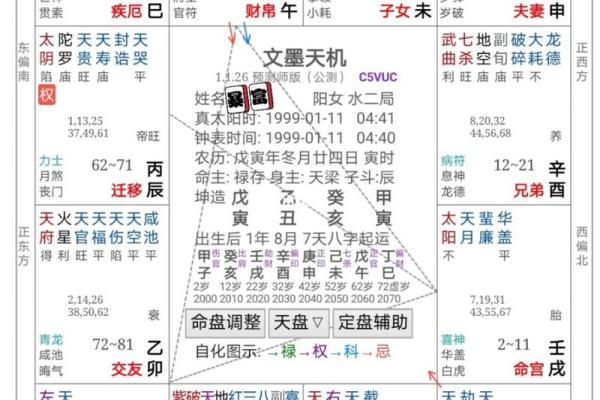 紫微斗数诸星落命宫之：天机星详解