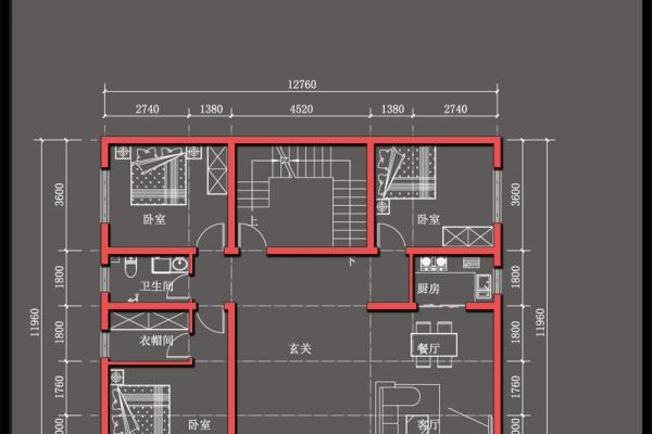 红砖房子风水布局图片